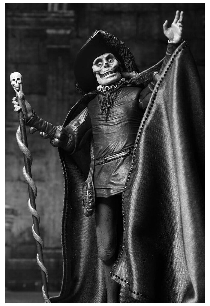 UNIVERSAL MONSTERS - The Phantom of the Opera 1925 - Masque of the Red Death Black & White Ver. Action Figure