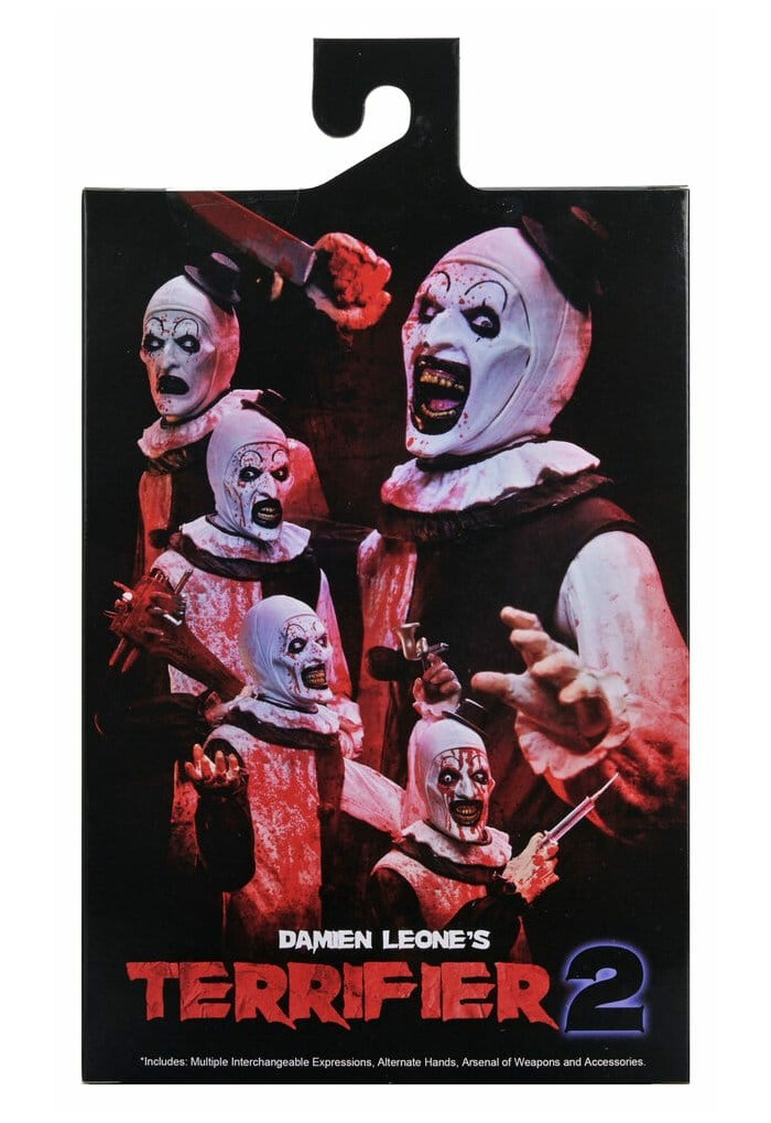 TERRIFIER 2 - Art the Clown Blood Splattered Ver. Ultimate Action Figure