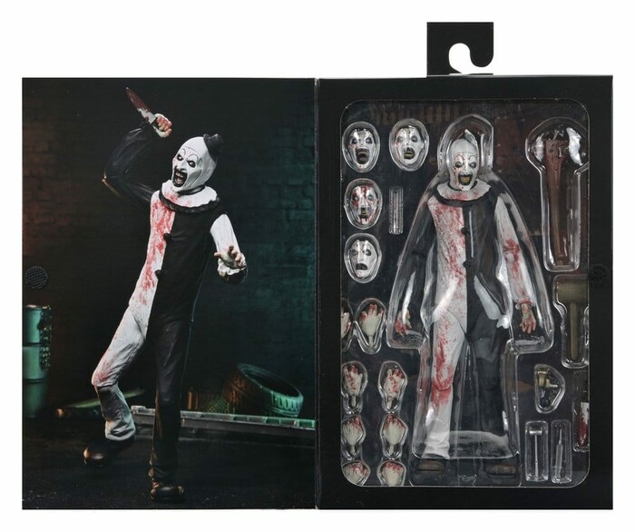 TERRIFIER 2 - Art the Clown Blood Splattered Ver. Ultimate Action Figure