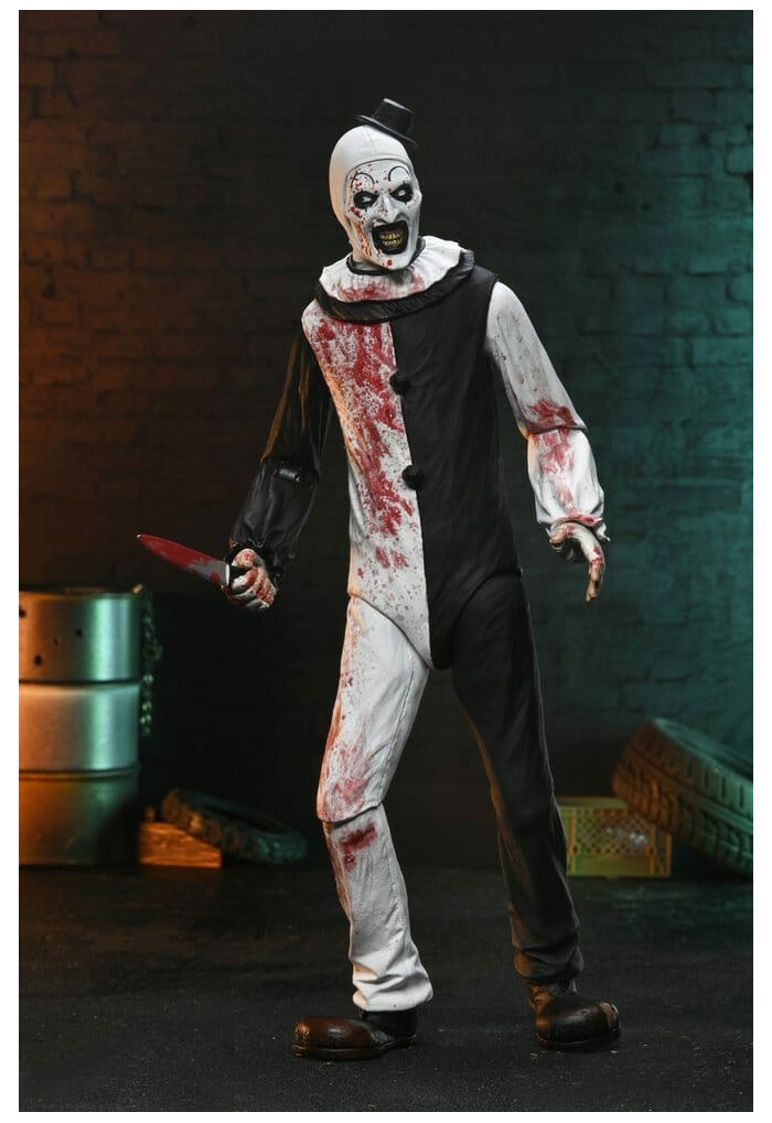 TERRIFIER 2 - Art the Clown Blood Splattered Ver. Ultimate Action Figure