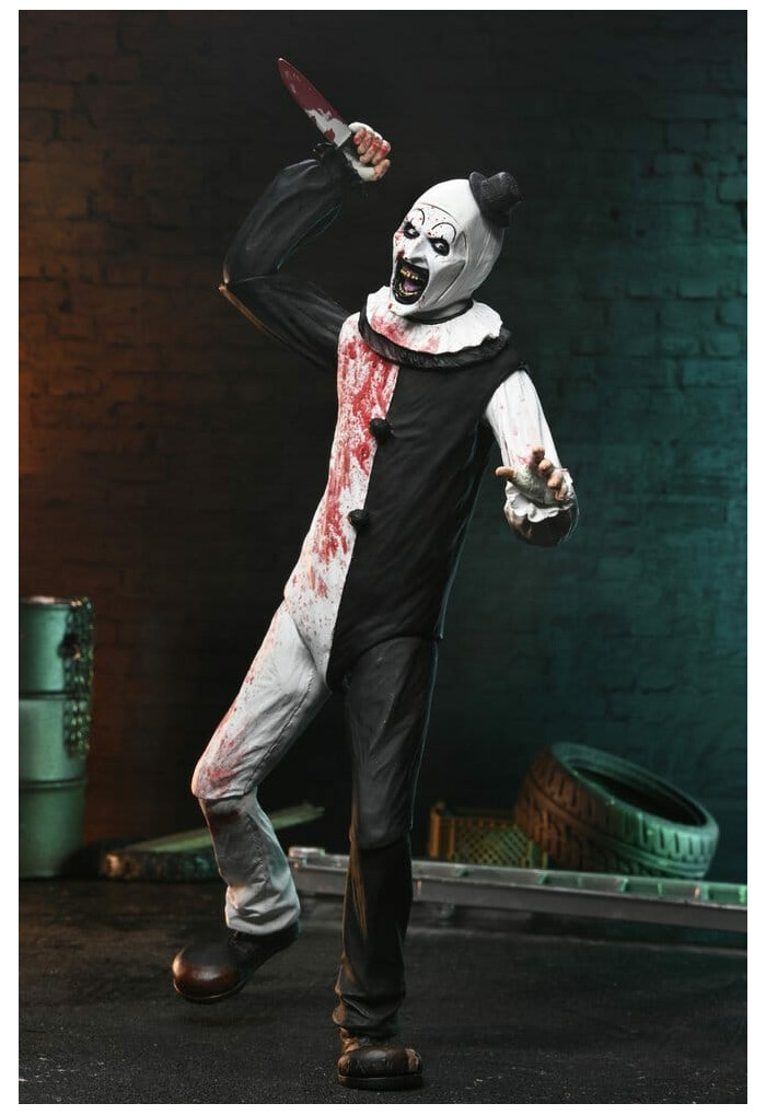 TERRIFIER 2 - Art the Clown Blood Splattered Ver. Ultimate Action Figure