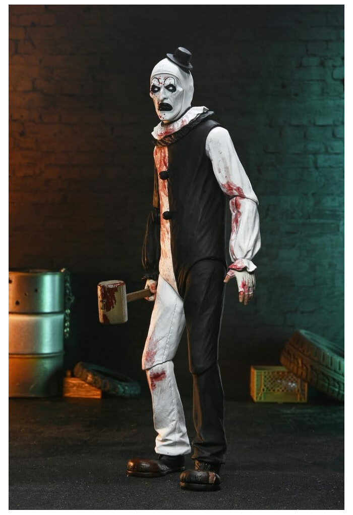 TERRIFIER 2 - Art the Clown Blood Splattered Ver. Ultimate Action Figure