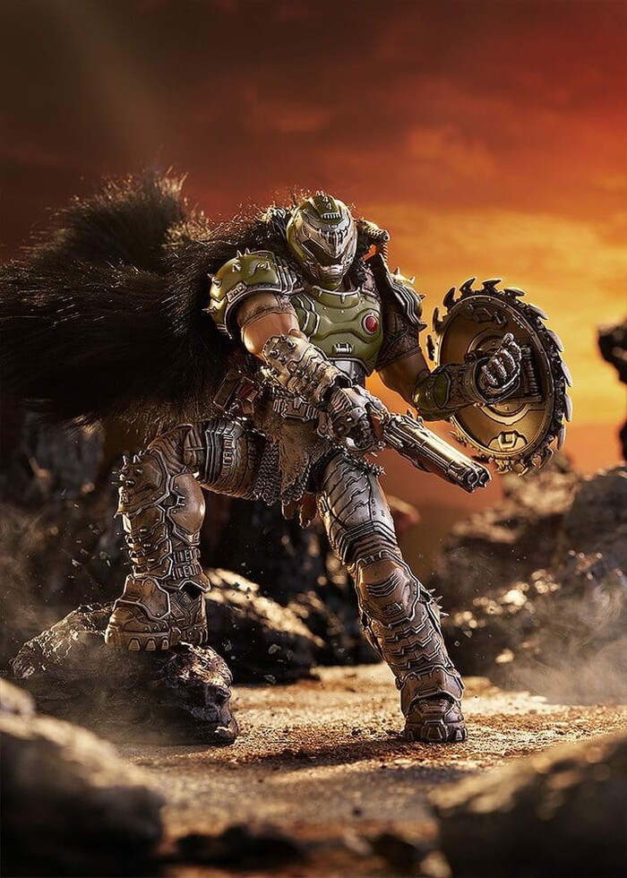 DOOM - The Dark Ages - Doom Slayer DX Ver. Figma Action Figure # 683-DX