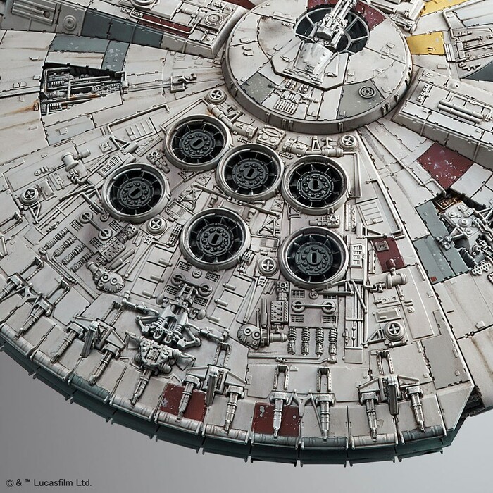 STAR WARS - Episode VII - 1/144 Millennium Falcon Model Kit