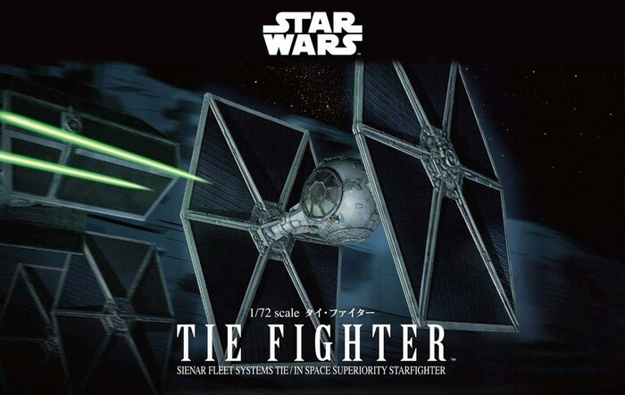 STAR WARS - 1/72 TIE Fighter Model Kit