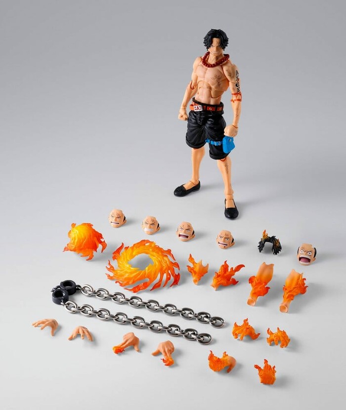 ONE PIECE - Marineford - Portgas D. Ace S.H.Figuarts Action Figure
