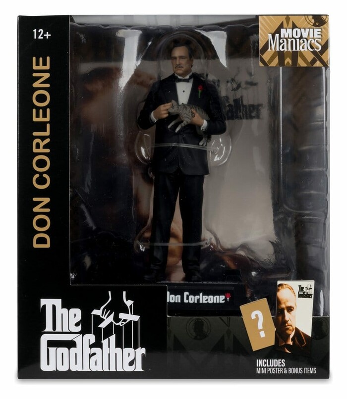 THE GODFATHER - Il Padrino - Movie Maniacs - Don Vito Corleone Pvc Figure