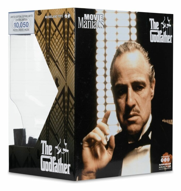 THE GODFATHER - Il Padrino - Movie Maniacs - Don Vito Corleone Pvc Figure