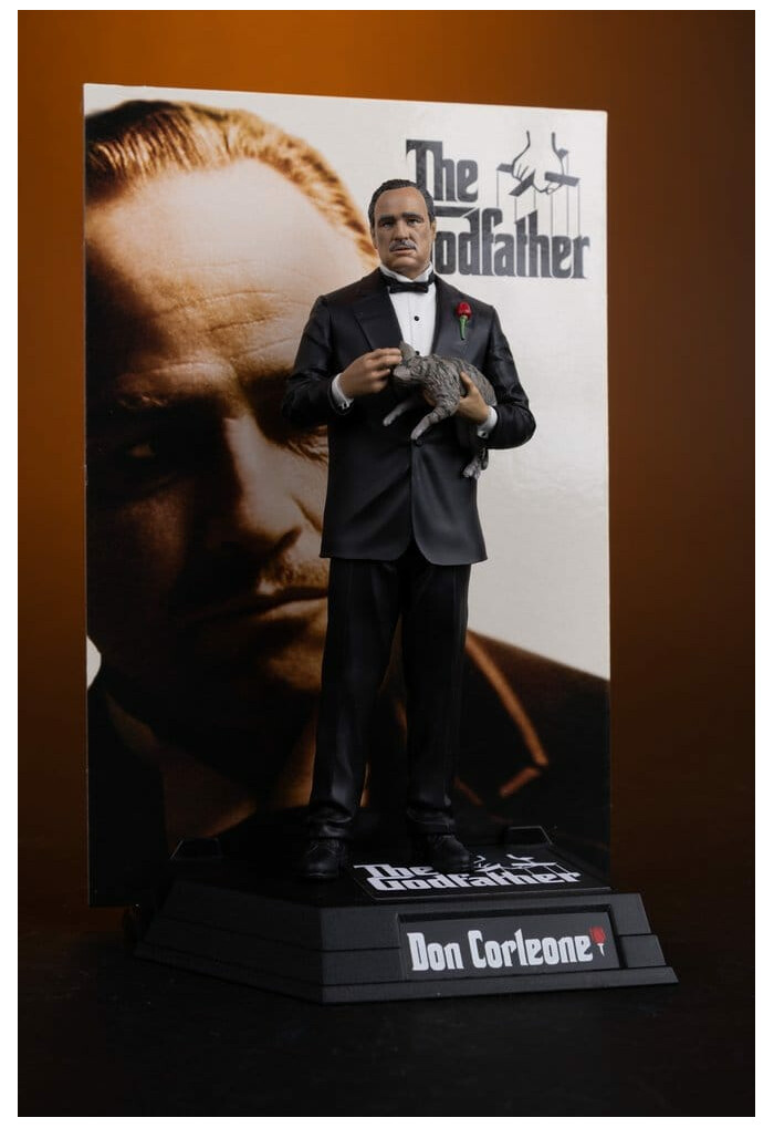 THE GODFATHER - Il Padrino - Movie Maniacs - Don Vito Corleone Pvc Figure