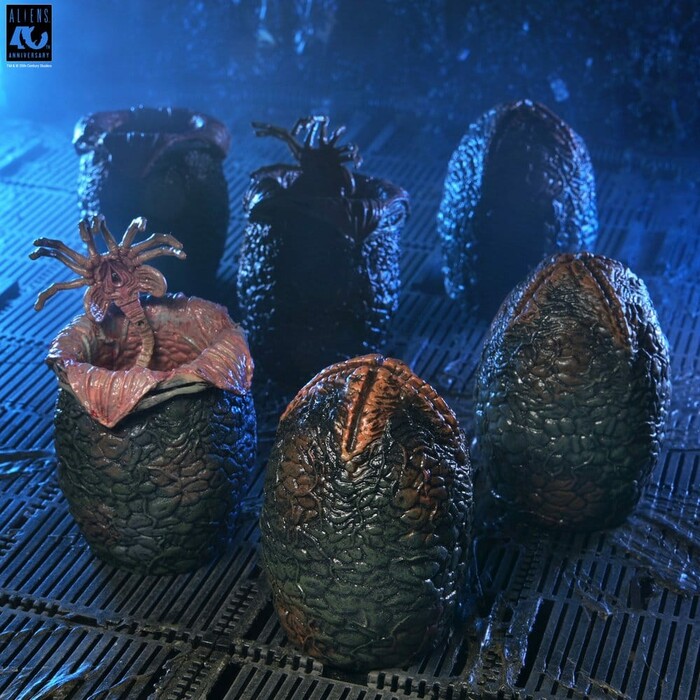 ALIENS - 40th Anniversary - Carton of Alien Eggs 6-Pack Accessory