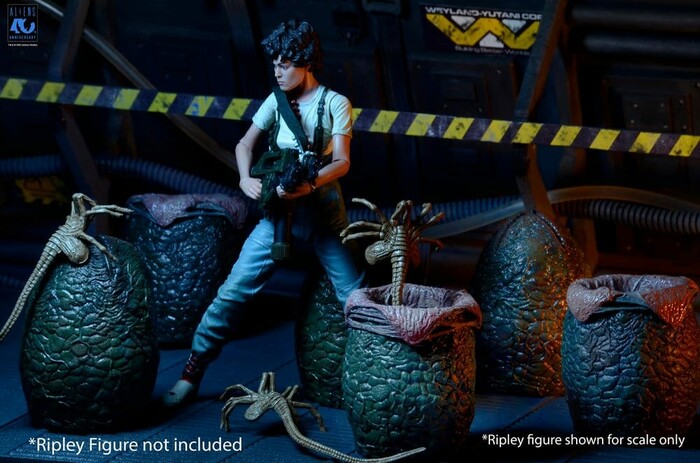 ALIENS - 40th Anniversary - Carton of Alien Eggs 6-Pack Accessory