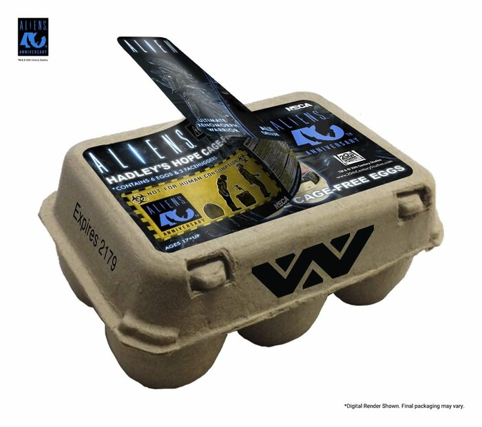 ALIENS - 40th Anniversary - Carton of Alien Eggs 6-Pack Accessory