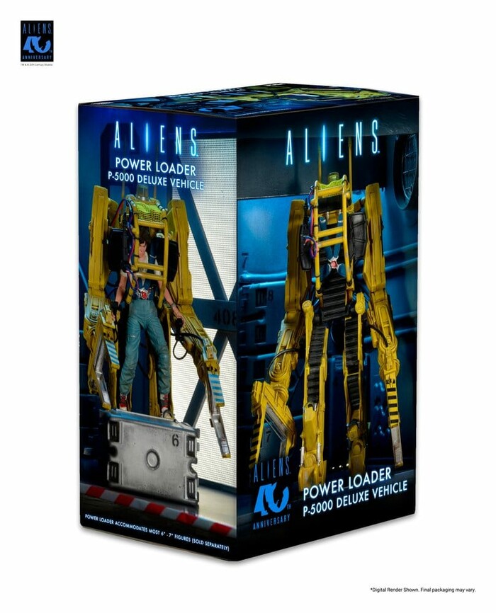ALIENS - 40th Anniversary - Power Loader P-5000 Deluxe Vehicle Action Figure
