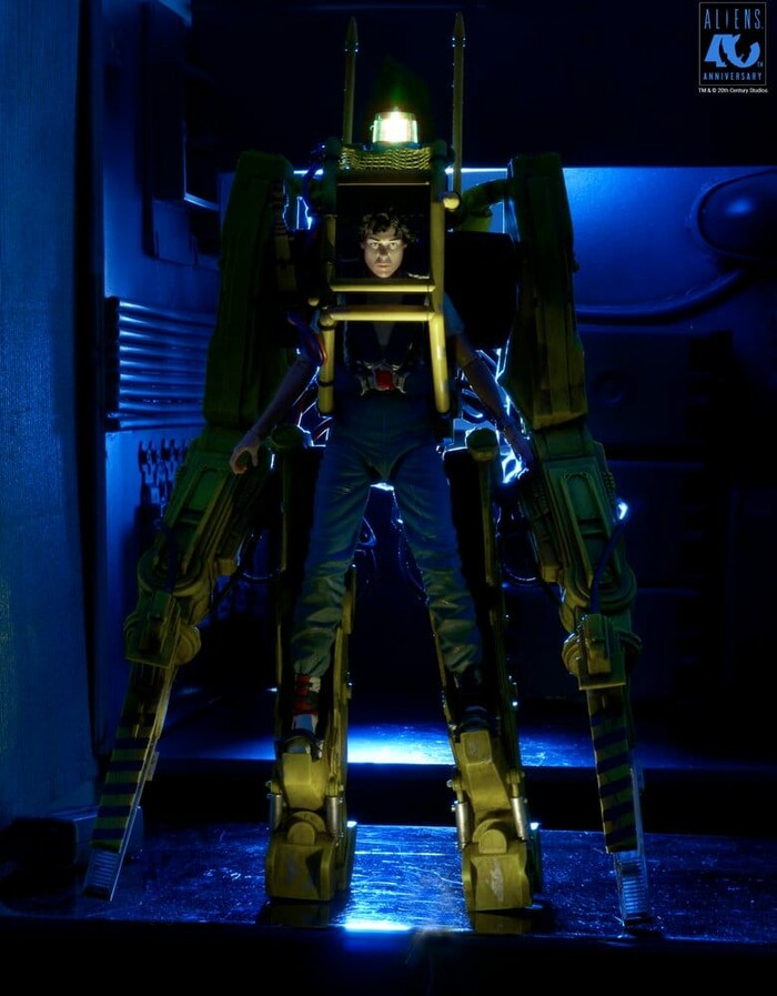ALIENS - 40th Anniversary - Power Loader P-5000 Deluxe Vehicle Action Figure