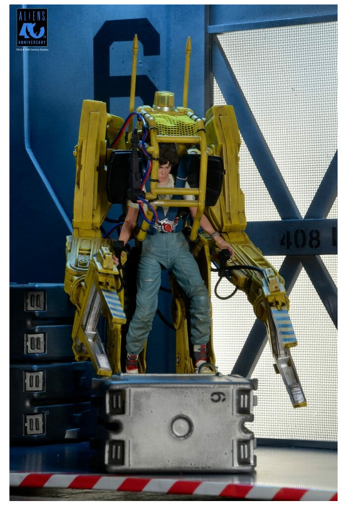 ALIENS - 40th Anniversary - Power Loader P-5000 Deluxe Vehicle Action Figure