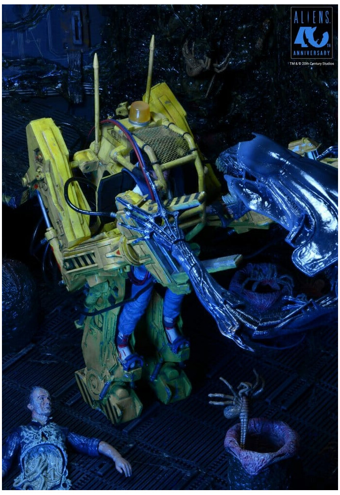 ALIENS - 40th Anniversary - Power Loader P-5000 Deluxe Vehicle Action Figure