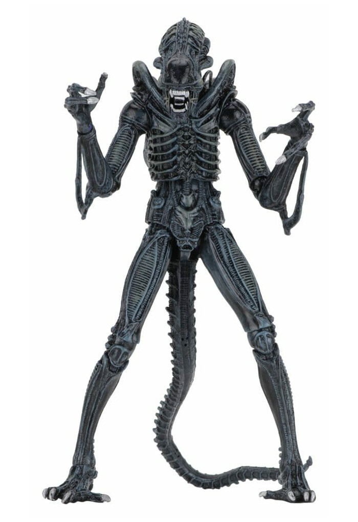ALIENS - 40th Anniversary - 1986 Alien Warrior Blue Ultimate Action Figure