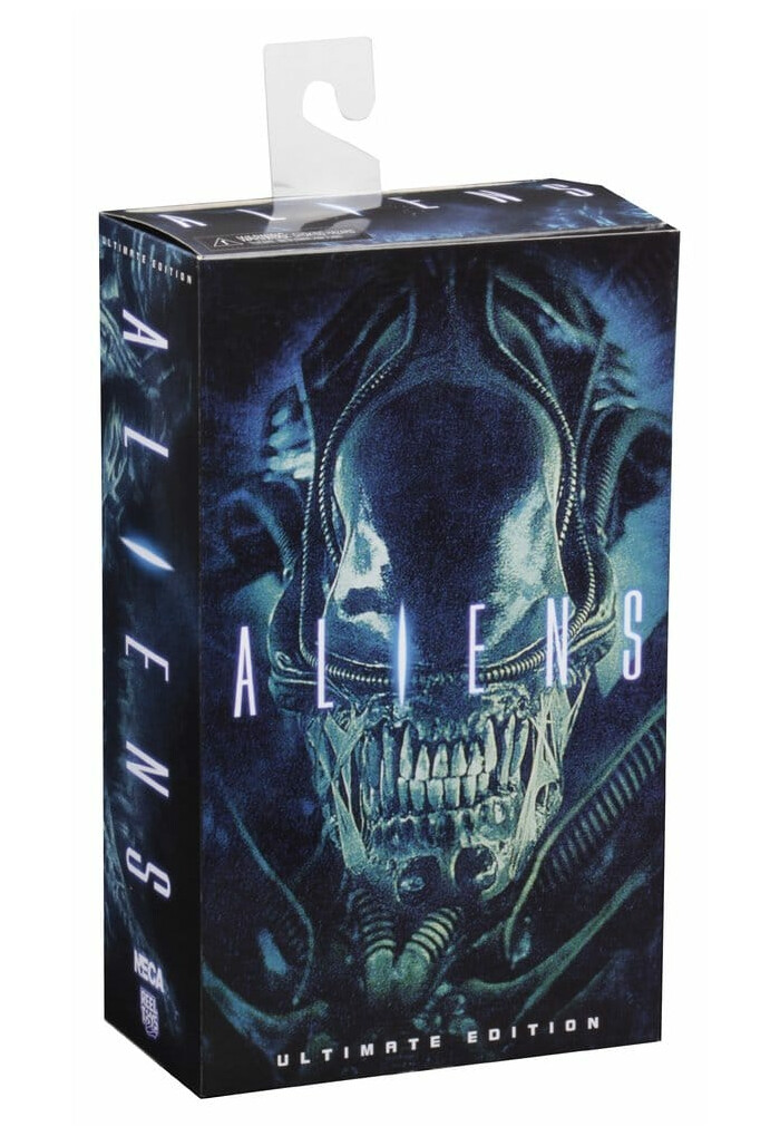 ALIENS - 40th Anniversary - 1986 Alien Warrior Blue Ultimate Action Figure