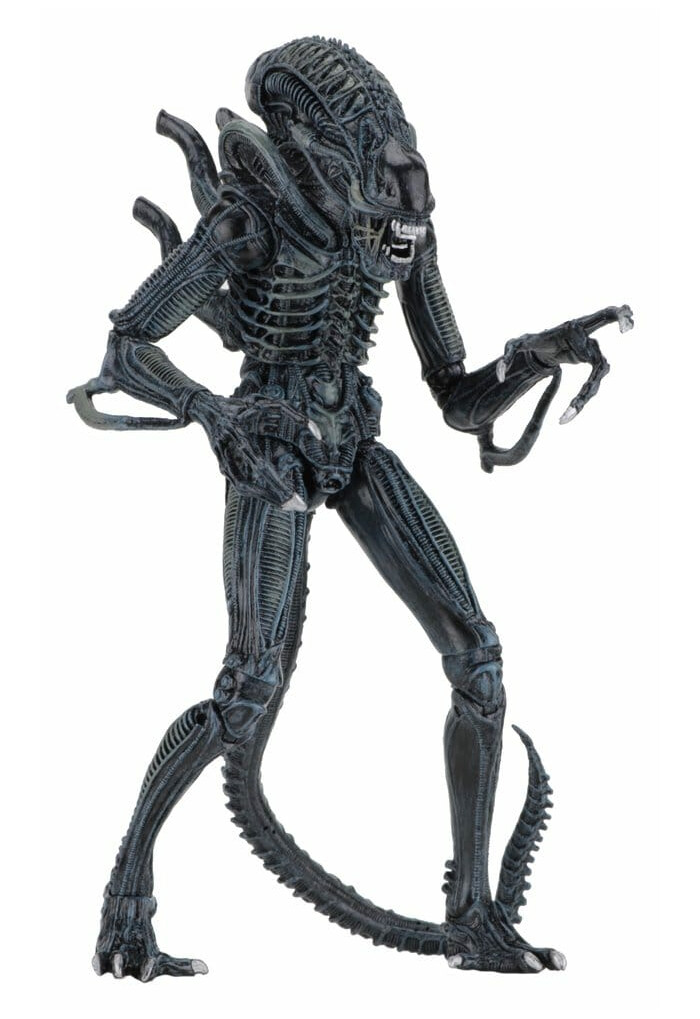 ALIENS - 40th Anniversary - 1986 Alien Warrior Blue Ultimate Action Figure
