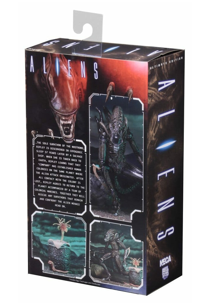 ALIENS - 40th Anniversary - 1986 Alien Warrior Brown Ultimate Action Figure