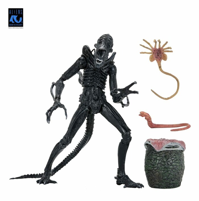 ALIENS - 40th Anniversary - 1986 Xenomorph Black Ultimate Action Figure
