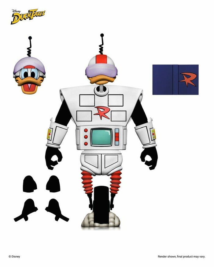 DISNEY - DuckTales - Gizmoduck Ultimate Action Figure