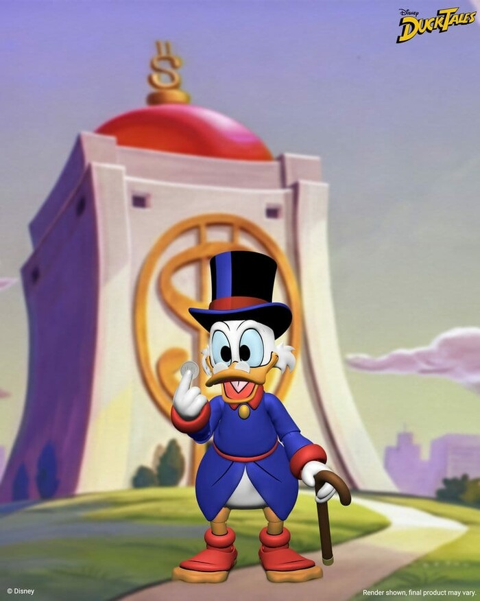 DISNEY - DuckTales - Scrooge McDuck Ultimate Action Figure