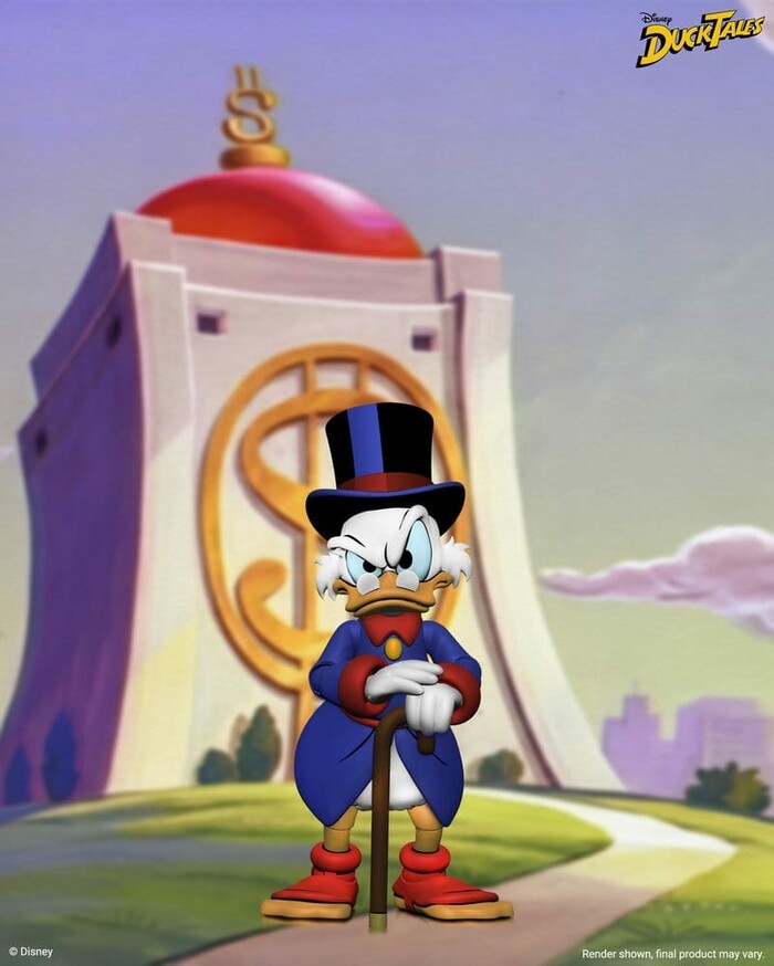 DISNEY - DuckTales - Scrooge McDuck Ultimate Action Figure