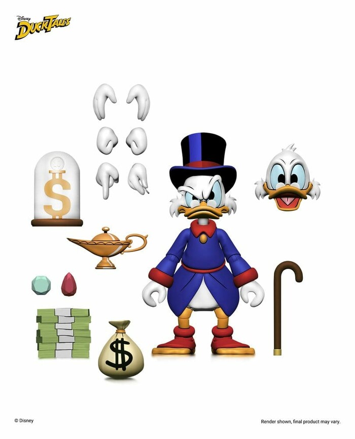 DISNEY - DuckTales - Scrooge McDuck Ultimate Action Figure