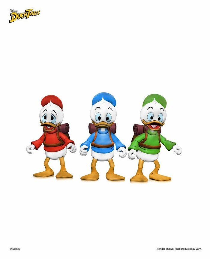 DISNEY - DuckTales - Huey Dewey Louie Ultimate Action Figure 3-Pack