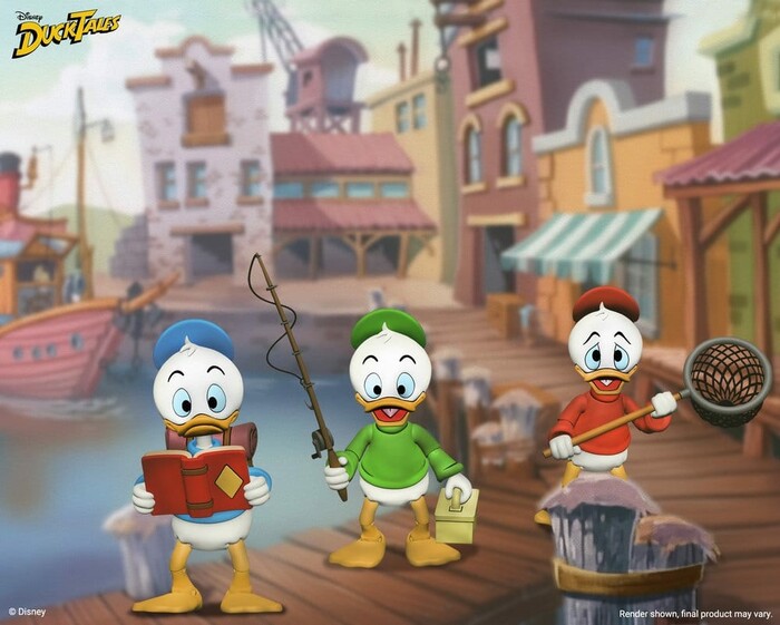 DISNEY - DuckTales - Huey Dewey Louie Ultimate Action Figure 3-Pack