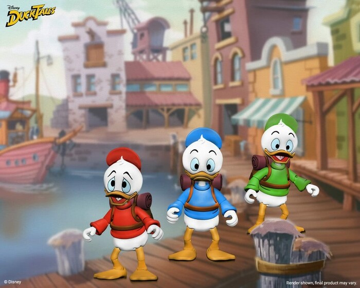 DISNEY - DuckTales - Huey Dewey Louie Ultimate Action Figure 3-Pack
