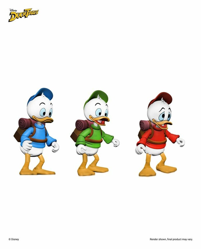 DISNEY - DuckTales - Huey Dewey Louie Ultimate Action Figure 3-Pack