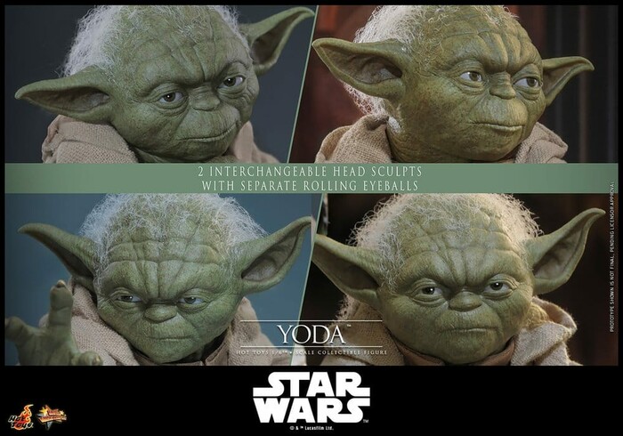 STAR WARS - Episode III - Revenge of the Sith - Yoda 1/6 Action Figure MMS878