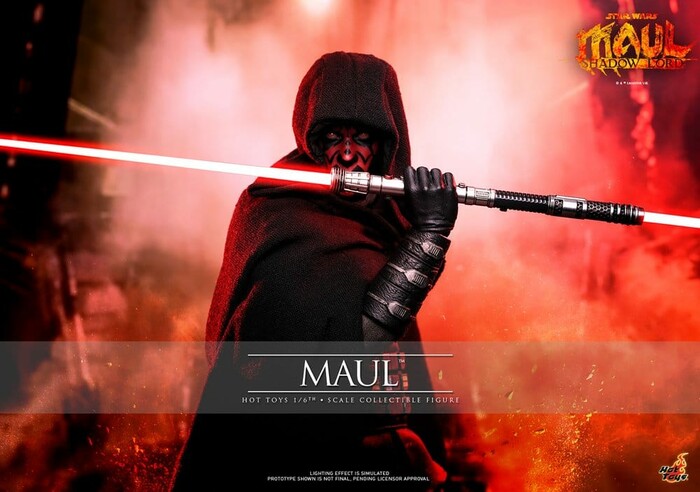 STAR WARS - Maul Shadow Lord - Maul 1/6 Action Figure 12" TMS187