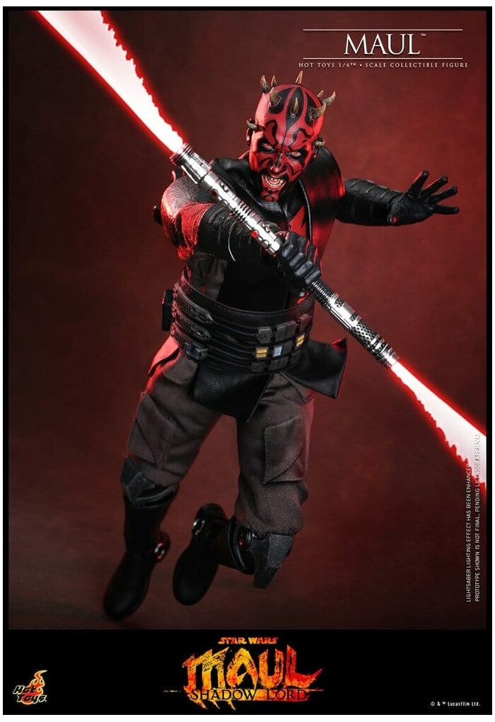 STAR WARS - Maul Shadow Lord - Maul 1/6 Action Figure 12" TMS187