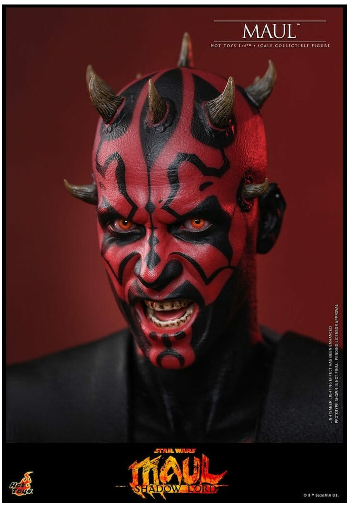 STAR WARS - Maul Shadow Lord - Maul 1/6 Action Figure 12" TMS187