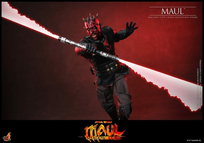 STAR WARS - Maul Shadow Lord - Maul 1/6 Action Figure 12" TMS187