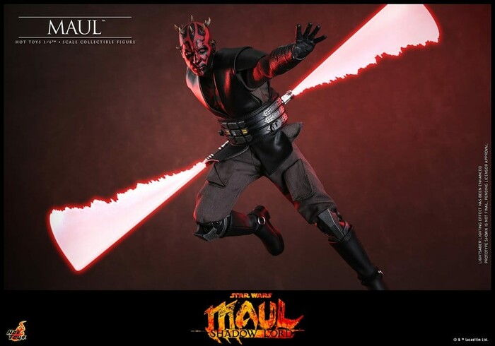 STAR WARS - Maul Shadow Lord - Maul 1/6 Action Figure 12" TMS187