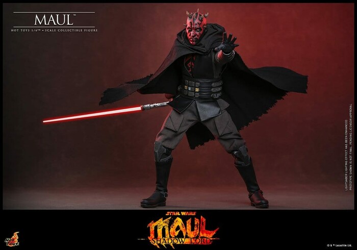 STAR WARS - Maul Shadow Lord - Maul 1/6 Action Figure 12" TMS187