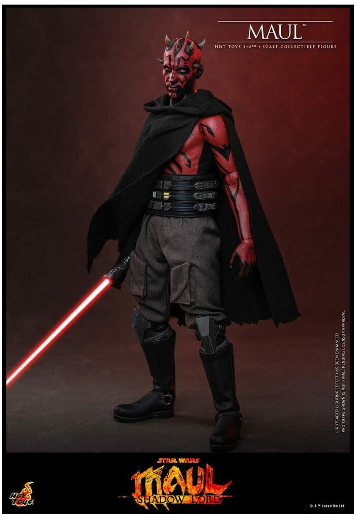 STAR WARS - Maul Shadow Lord - Maul 1/6 Action Figure 12" TMS187