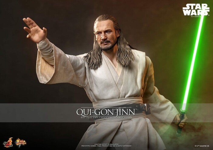 STAR WARS - Episode I - Qui-Gon Jinn Collector Edition 1/6 Action Figure 12" MMS880