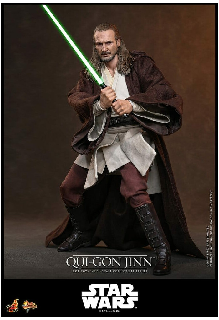 STAR WARS - Episode I - Qui-Gon Jinn Collector Edition 1/6 Action Figure 12" MMS880