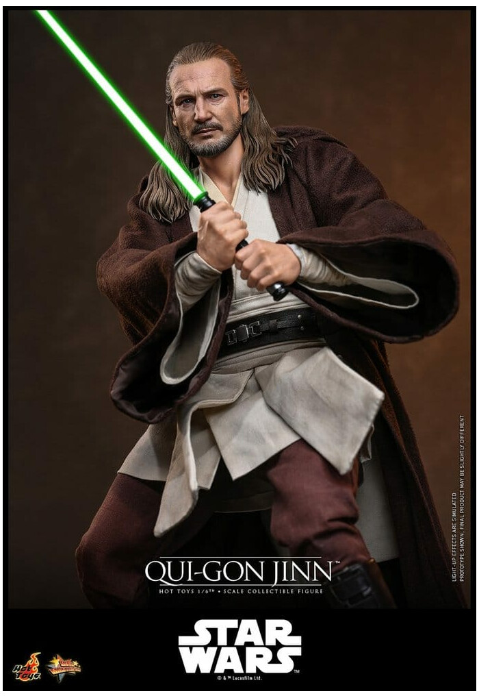 STAR WARS - Episode I - Qui-Gon Jinn Collector Edition 1/6 Action Figure 12" MMS880