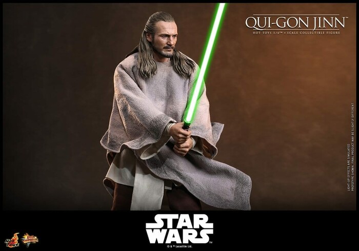STAR WARS - Episode I - Qui-Gon Jinn Collector Edition 1/6 Action Figure 12" MMS880