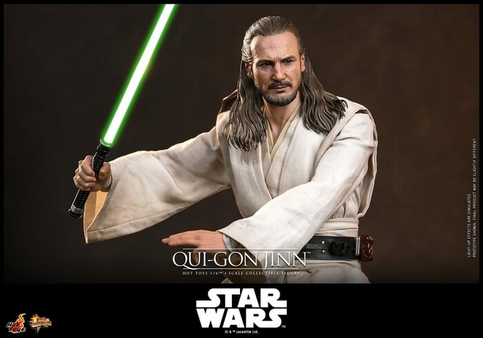 STAR WARS - Episode I - Qui-Gon Jinn Collector Edition 1/6 Action Figure 12" MMS880