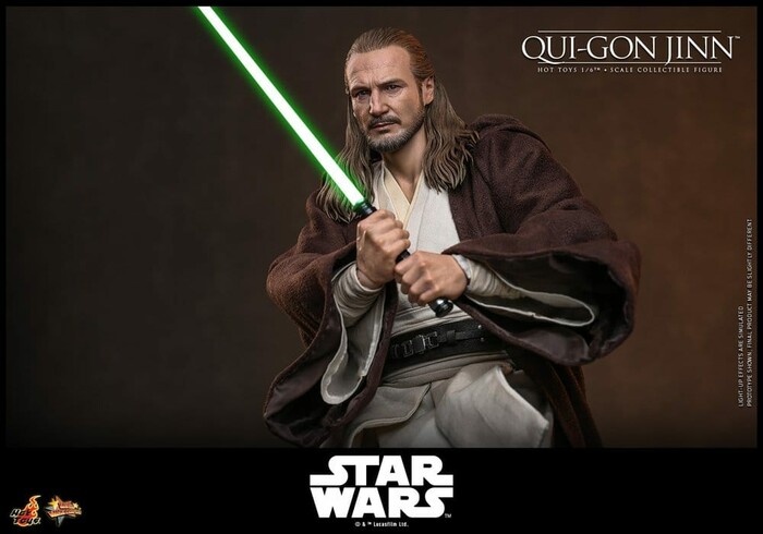 STAR WARS - Episode I - Qui-Gon Jinn Collector Edition 1/6 Action Figure 12" MMS880