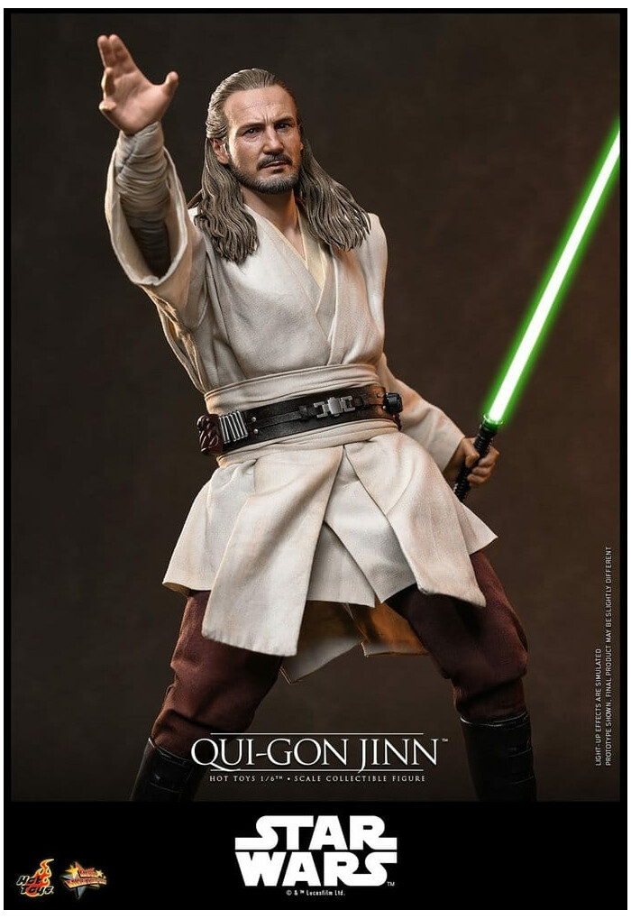 STAR WARS - Episode I - Qui-Gon Jinn Collector Edition 1/6 Action Figure 12" MMS880
