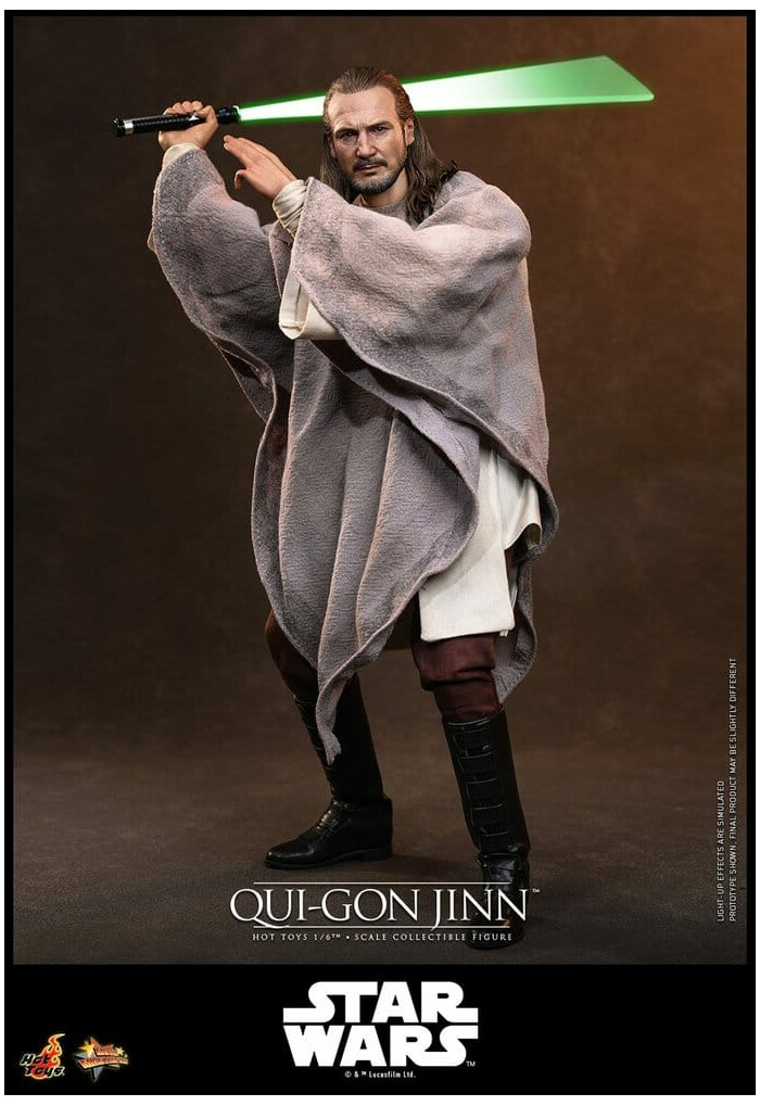 STAR WARS - Episode I - Qui-Gon Jinn Collector Edition 1/6 Action Figure 12" MMS880