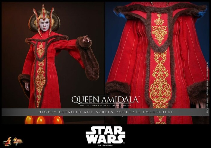 STAR WARS - Queen Amidala 1/6 Action Figure 12" MMS883